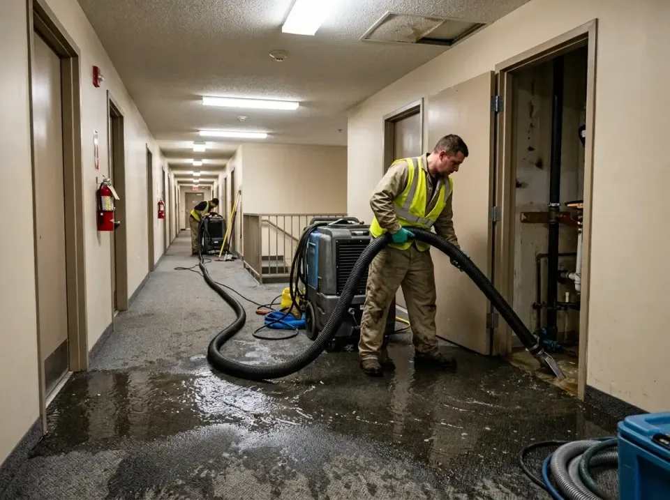 multi-unit-apartment-hallway-f-005 — frequently asked questions, Emergency Burst Pipe Water Extraction & Removal in Kinsey,…